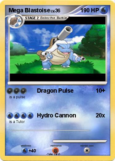 Pokemon Mega Blastoise