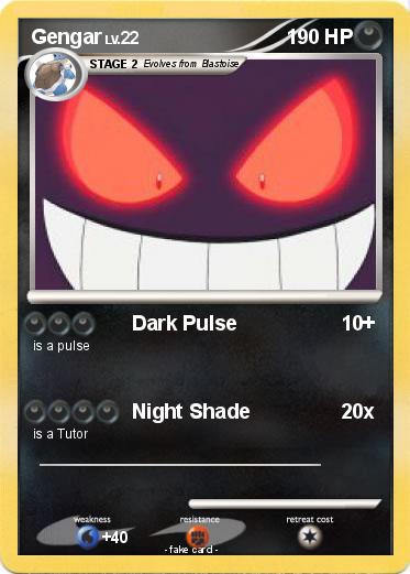 Pokemon Gengar