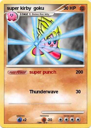 Pokemon super kirby  goku