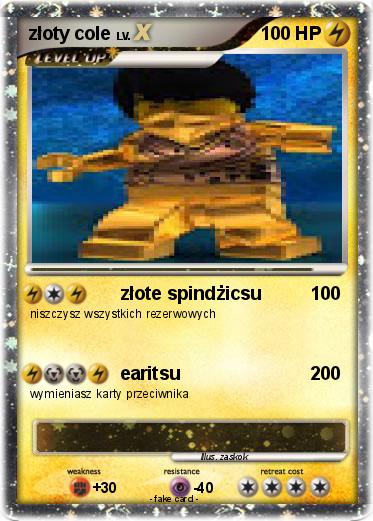 Pokemon złoty cole