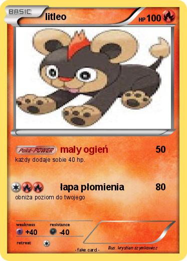 Pokemon litleo