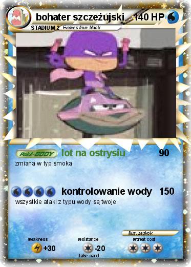 Pokemon bohater szczeżujski