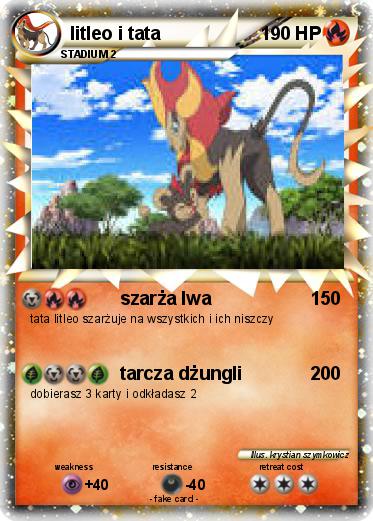 Pokemon litleo i tata
