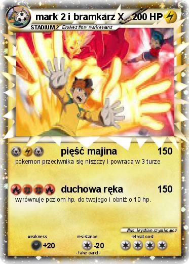 Pokemon mark 2 i bramkarz X