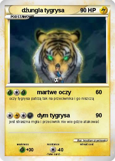 Pokemon dżungla tygrysa