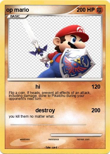 Pokemon op mario
