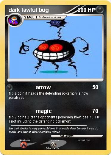 Pokemon dark fawful bug