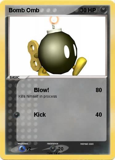 Pokemon Bomb Omb