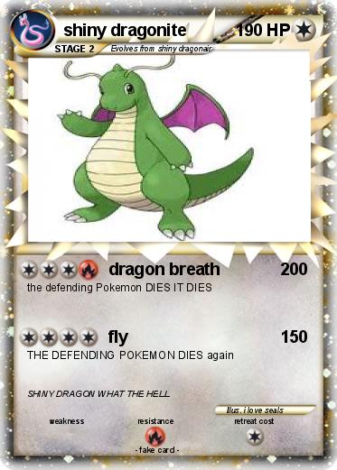 Pokemon shiny dragonite