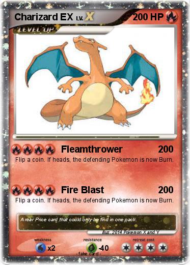 Pokemon Charizard EX