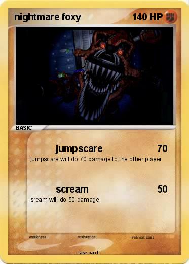 Pokemon nightmare foxy