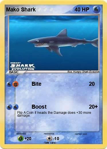 Pokemon Mako Shark