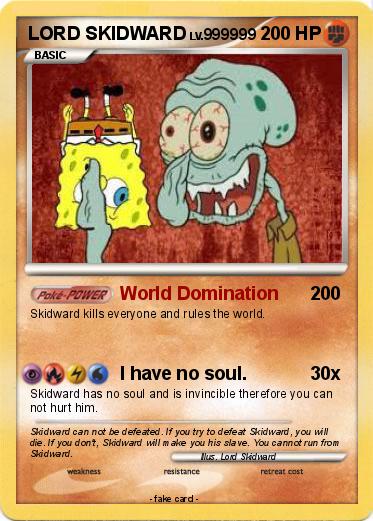 Pokemon LORD SKIDWARD