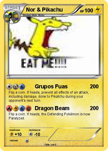 Pokemon Nor & Pikachu