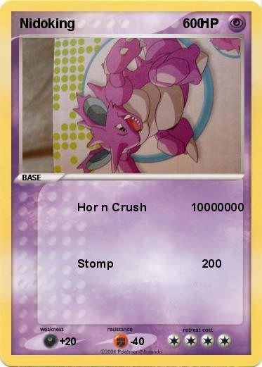 Pokemon Nidoking                                  0