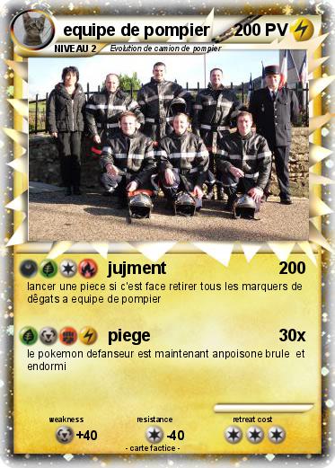 Pokemon equipe de pompier