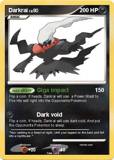 Pokemon Darkrai