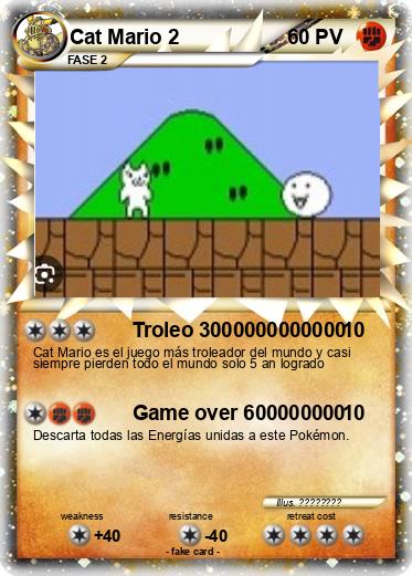 Pokemon Cat Mario 2