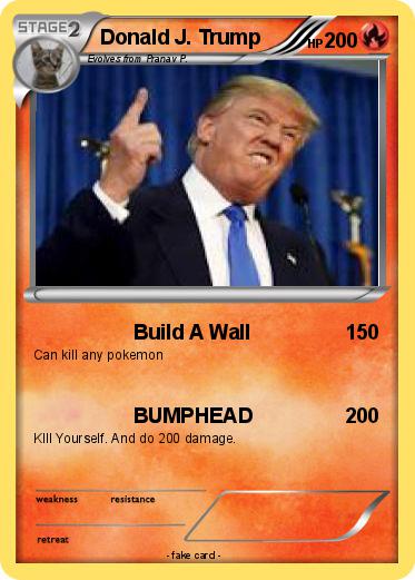 Pokemon Donald J. Trump