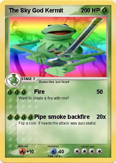Pokemon The Sky God Kermit