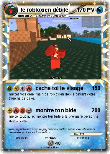 Pokemon le robloxien débile