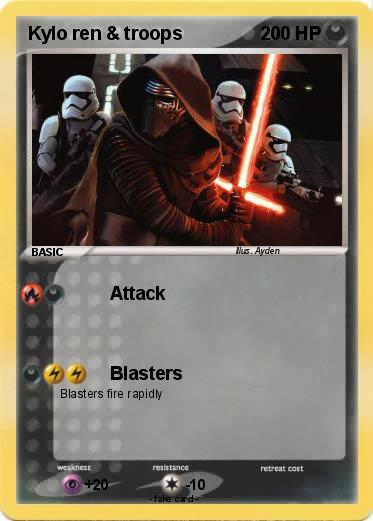 Pokemon Kylo ren & troops