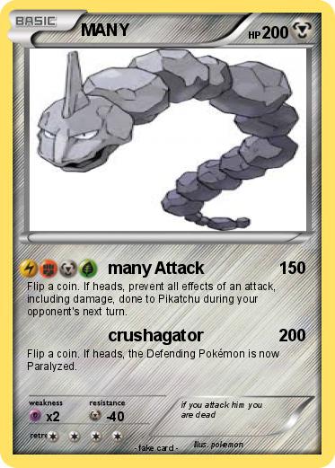 Pokemon MANY