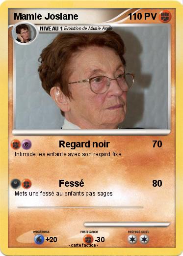 Pokemon Mamie Josiane