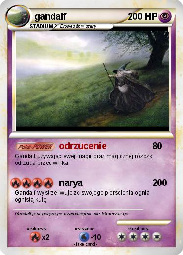 Pokemon gandalf