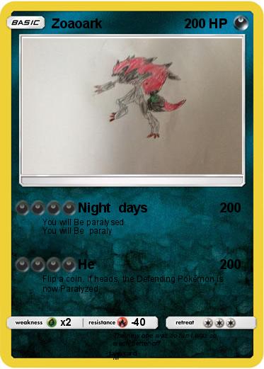Pokemon Zoaoark