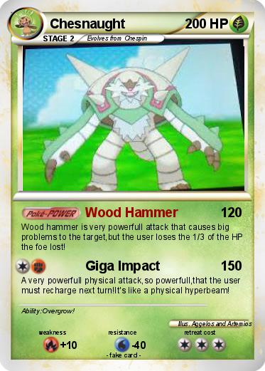 Pokemon Chesnaught