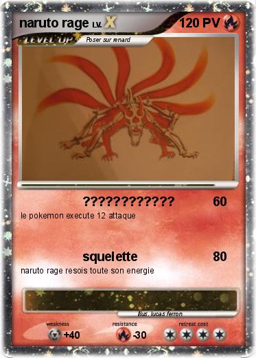 Pokemon naruto rage