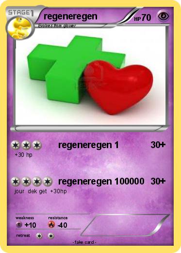 Pokemon regeneregen