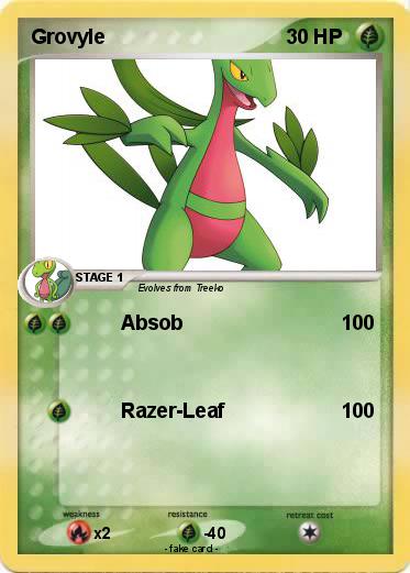 Pokemon Grovyle