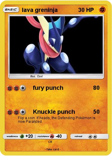 Pokemon lava greninja