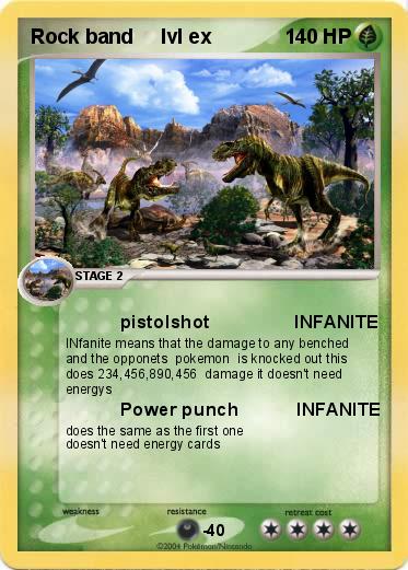 Pokemon Rock band     lvl ex