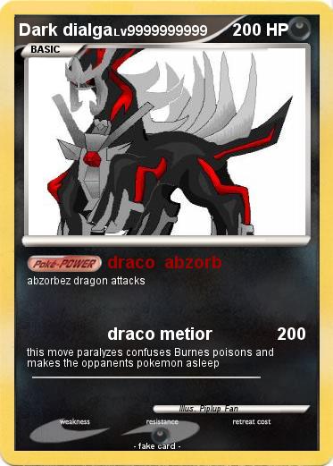 Pokemon Dark dialga