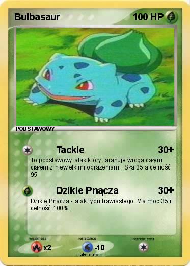 Pokemon Bulbasaur