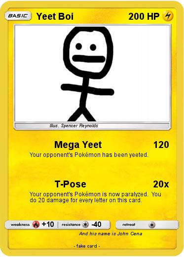 Pokemon Yeet Boi