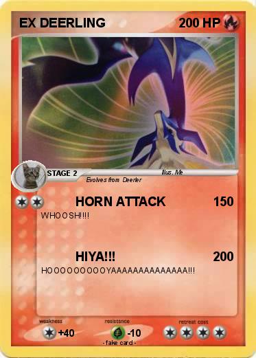 Pokemon EX DEERLING