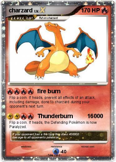 Pokemon charzard