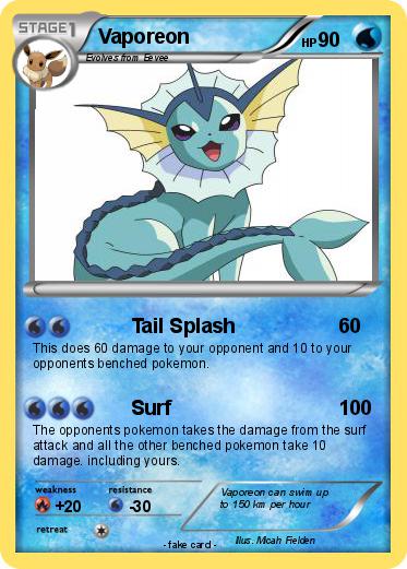 Pokemon Vaporeon