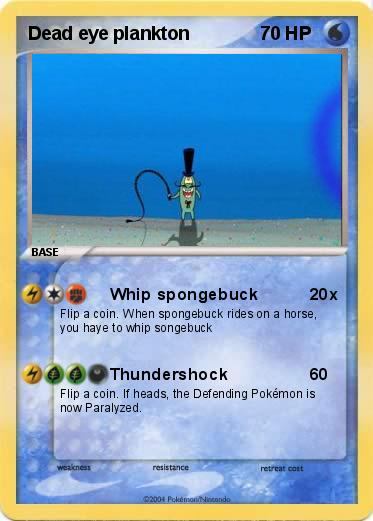 Pokemon Dead eye plankton