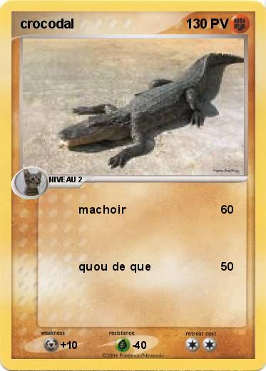 Pokemon crocodal