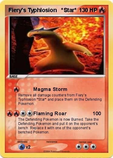 Pokemon Fiery's Typhlosion   *Star*
