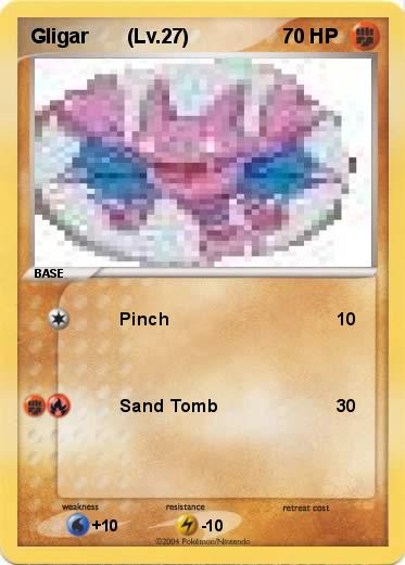 Pokemon Gligar       (Lv.27)