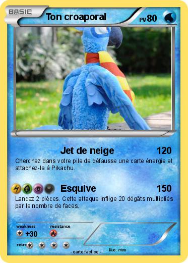 Pokemon Ton croaporal