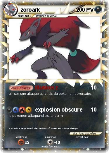 Pokemon zoroark
