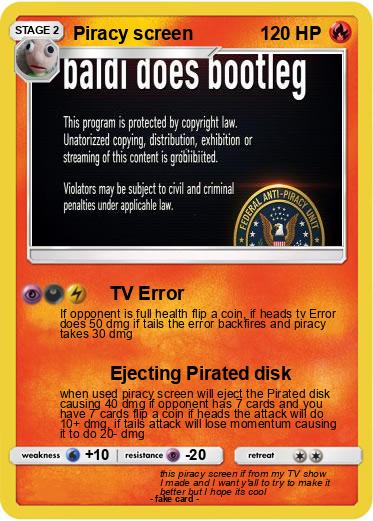 Pokemon Piracy screen