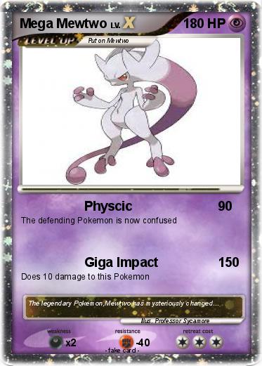 Pokemon Mega Mewtwo
